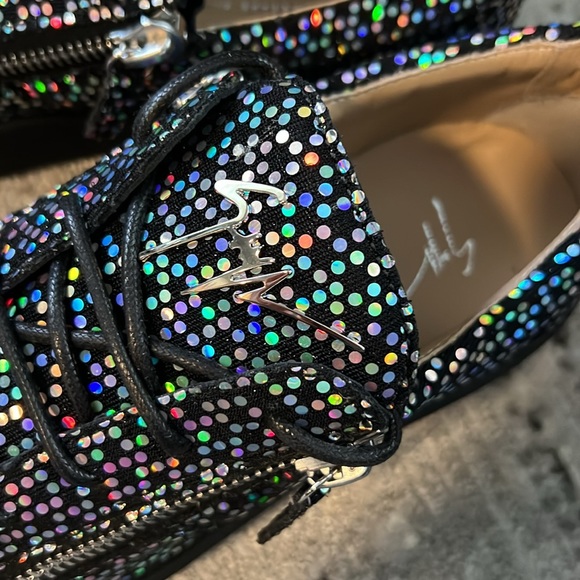 Giuseppe Zanotti Double Zip Low Top Sneakers - Picture 4 of 9